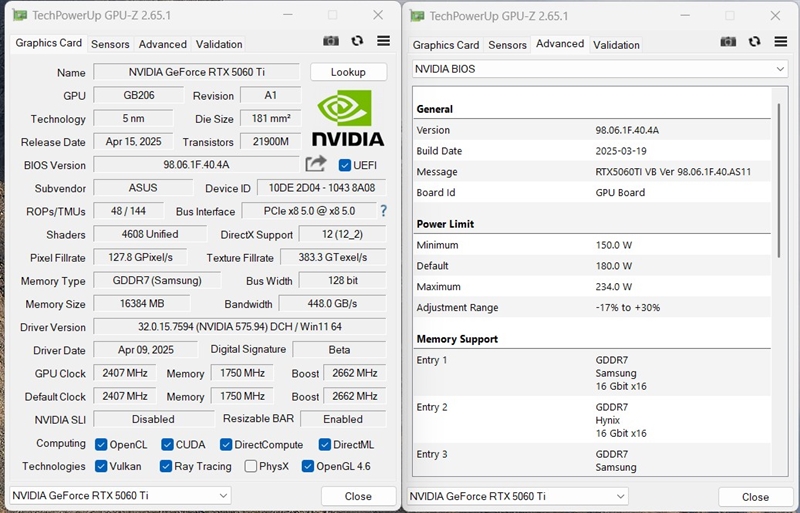 Blackwell的甜点来了！NVIDIA RTX 5060 Ti首发评测：8GB疯狂爆显存 16GB正好