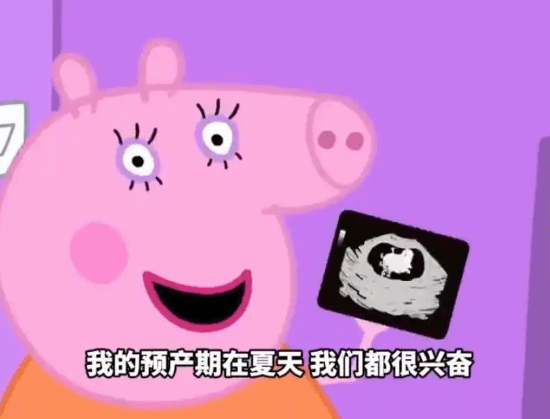 《小猪佩奇》猪妈妈三胎孕期照登上时尚杂志封面 